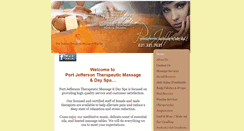 Desktop Screenshot of pjmassage.com