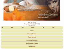 Tablet Screenshot of pjmassage.com